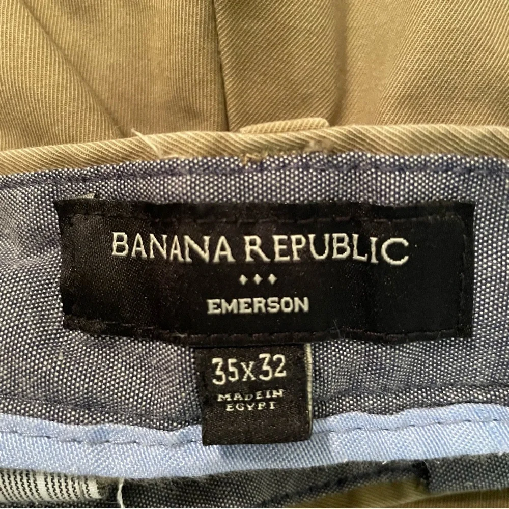 Banana Republic flat front chinos